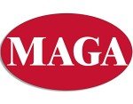 Red Oval MAGA Sticker (Make America Great Again, Republican Donald Trump Slogan Vinyl for Cars, Trucks, Laptops, and Coolers (3 x 5 inch)