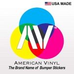 Red Oval MAGA Sticker (Make America Great Again, Republican Donald Trump Slogan Vinyl for Cars, Trucks, Laptops, and Coolers (3 x 5 inch)