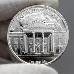 2025 President Trump 47th President 1oz .999 Silver Coin in Air Tite Holder Dollar Uncirculated