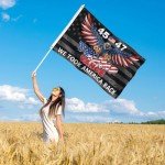 Trump 45th 47th President Flag Trump Vance Won Took America Back Flag for Yard Bedroom Garden Car Outdoor Decor with 2 Brass Grommets.3x5 Feet.