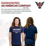 GunShowTees MAGA Shirt -Trump Shirt for Men & Women- Make America Great Again T-Shirt, 2X-Large, Navy