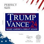 Rogue River Tactical Trump JD Vance 2024 Presidential Election Bumper Sticker Car Decal Conservative Republican USA Election Political Sticker Blue