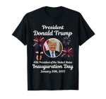 Donald Trump Inauguration Day 2025 47th USA President T-Shirt