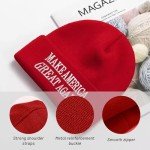 MAGA Beanie,Make America Great Again Hat ，MAGA Hat ，Trump Beanie Trump 2024 Hat Ski Winter Knit Hats for Men Women