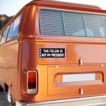 The Felon is Not My President Sticker Anti Donald Trump Sucks Sticker Fuck Trump MAGA