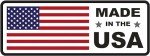 Flag MAGA, 2-Pack, 1" Tall X 3.85" Wide, By That Slaps! - Lunch Box, Tool Box, Phone, Hard Hat, Vinyl, Decal car Sticker