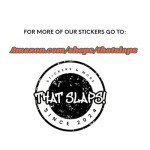 Flag MAGA, 2-Pack, 1" Tall X 3.85" Wide, By That Slaps! - Lunch Box, Tool Box, Phone, Hard Hat, Vinyl, Decal car Sticker