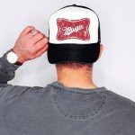 MAGA 2024 Trucker Hat Vintage Retro Republican Unisex Classic 5 Panel Mesh Snap Back White/Black Trucker Hat
