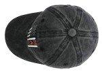 Unisex Make America MAGA Great Again Vintage Adjustable Baseball Cap Denim Dad Hat (One Size, Embroidered Black)