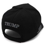 Donald Trump 45-47 Never Surrender Hat MAGA Hat Trump Merchandise Trump Gifts Make America Great Again Slogan with USA Flag Adjustable Baseball Cap Black