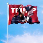 2024 Trump Flag Outdoor Flag Tapestry Trump Shooting Flag Shooting Still Fighting Flag Never surrender Flag(C)
