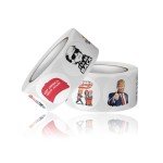 2025 Donald Trump Stickers Rolls 500Pcs - Trump 2025 Funny Presidential Vance Election USA American MAGA Flag Decals - Easy Stick Removeable for Scarpbook Window Tumblers Bumper Teens