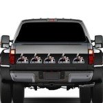 GangZhENgSd 10 Pack Trump 2024 Sticker, Donald Trump You Missed Bumper Sticker, Trump Car Decal Fight for America