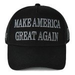 ZKSHDIW MAGA Hat Trump Hat 2024 Black MAGA Hat Make America Great Again Mesh 45-47 Embroidered Adjustable Baseball Cap