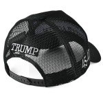 ZKSHDIW MAGA Hat Trump Hat 2024 Black MAGA Hat Make America Great Again Mesh 45-47 Embroidered Adjustable Baseball Cap