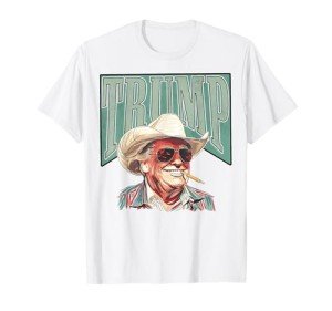 Pro Trump Cowboy, Make America Great, Trump Supporter, MAGA T-Shirt