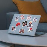 50pcs Trump Stickers 2024 Trump Decals for Water Bottle, Laptop, Bumper, Helmet, Phone, MAGA Stickers