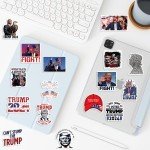 50pcs Trump Stickers 2024 Trump Decals for Water Bottle, Laptop, Bumper, Helmet, Phone, MAGA Stickers