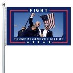 trump flag trump flags trump assassination attempt trump 2024 flag 3x5 inch trump fight flag trump flag Trump flags never gives up Trump garden flag Take Back America