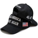 Trump 2024 Hat, Donald Trump 2024 MAGA Hat Embroidery Adjustable Take America Great Baseball Cap