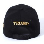 ZHUGLO Trump MAGA Hat Never Surrender MAGA Black Hats 2024 Make America Great Again Hat Dark Gold MAGA Embroidered Baseball Caps(Dark Gold MAGA Hat)