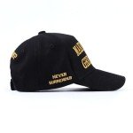 ZHUGLO Trump MAGA Hat Never Surrender MAGA Black Hats 2024 Make America Great Again Hat Dark Gold MAGA Embroidered Baseball Caps(Dark Gold MAGA Hat)