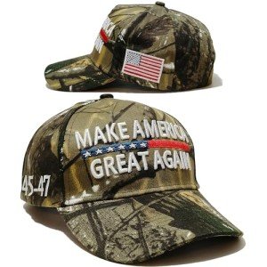 Trump 45-47 Hat MAGA Hat Trump Merchandise Donald Trump Gifts for Men Make America Great Again Hat Baseball Cap Camo