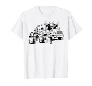 Vintage Trump Garbage Truck Waste Management 47th President T-Shirt