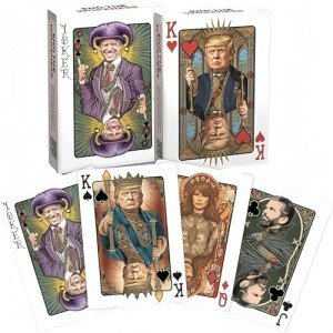 TDXVPB Trump Playing Cards,Premium Collectible Deck Featuring and Cardstock for Poker Nights - 52 Cards + 2 Jokers, Standard (1pcs)