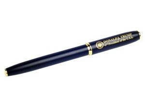 TAUXBLO Trump Pen 2024 Trump Merchandise Black Lacquer Rollerball Pen Stunning Luxury Pen With 24k Gold Finish Fancy Pens Executive Office Writing Pens