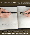 TAUXBLO Trump Pen 2024 Trump Merchandise Black Lacquer Rollerball Pen Stunning Luxury Pen With 24k Gold Finish Fancy Pens Executive Office Writing Pens