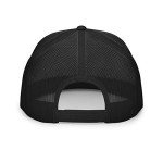 RIVEMUG ST MAGA Make America Great Again Flat Bill Embroidered Trucker Hat High Crown Adjustable Cap Black