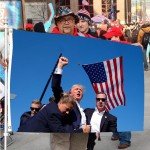 Trump Fight Flag 2024 President Donald Trump Picture for Car Garden Décor for Party Yard Decorations for Bedroom Living Room Wall Art 3x5 Fight Fight Fight Banners for Trump 2024 President Trump Gifts