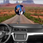 3 PCS Trump Shooting Hanging Decor, Trump Ornament, Trump Assassination Attempt Hanging Acrylic Ornamentation, Suitable Rally Gifts for Donald Trump Supporters
