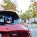10pc Trump 2024 Stickers Assassination Laptop Bumper Car Decals Stickers Waterproof Trump Merchandise Stronger Survived Shot Trump Ear Bullet-Proof PA Pennsylvania Rally Shot Shooting Survivor Fight