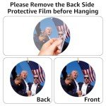 3 PCS Trump Shooting Hanging Decor, Trump Ornament, Trump Assassination Attempt Hanging Acrylic Ornamentation, Suitable Rally Gifts for Donald Trump Supporters