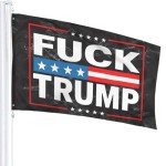 Fuck Donald Trump Premium Flag Double Sided Restore The Soul Of America Flag Funny Joe Biden Flag Grommets 3x5 Ft