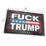 Fuck Donald Trump Premium Flag Double Sided Restore The Soul Of America Flag Funny Joe Biden Flag Grommets 3x5 Ft