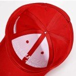 Sunm Boutique Make America Great Again Hat Set, MAGA Hat & Trump Pin, Trump Hat, Adjustable Fit Baseball Cap with USA Flag (Presenting Handheld Trump 2024 Flag)