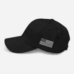 Blackout MAGA Make America Great Again Hat - Embroidered Adjustable Baseball Cap - Subtle Black Embroidery Dark MAGA Hat