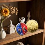 Trump 2024 Limited Edition Gold Plated Coin Fight Coins Collectible Challenge Patriotic Trump Gift Save America Victory(Gold Plated)