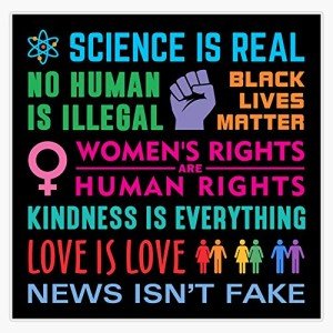 Anti-Trump Resist Slogans Sticker Decal Vinyl Bumper Sticker Decal Waterproof 5"