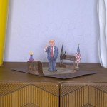 Donald Trump Birthday Card | Pop Up Card with 3D Trumps Real Voice in Oval Office Says Happy Birthday Cards for Men | Light Up, Make Birthdays Great Again Interactive Card for Dad, Husband, Women