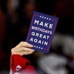 Donald Trump Birthday Card | Pop Up Card with 3D Trumps Real Voice in Oval Office Says Happy Birthday Cards for Men | Light Up, Make Birthdays Great Again Interactive Card for Dad, Husband, Women