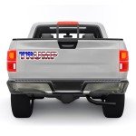 Trump American Flag Sticker - Vinyl Decal USA Stickers United States Marines Navy Patriot Republican (3" x 0.7" (3 Pack))