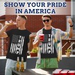 Trump American USA Flag Men T-Shirt