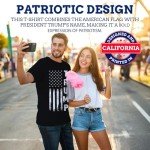 Trump American USA Flag Men T-Shirt
