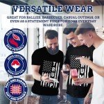 Trump American USA Flag Men T-Shirt