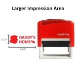 Daddy’s Home Trump Merchandise Stamp Donald Trump Merch Office Gift Novelty Self Inking Stamp for Money