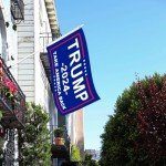 2Pack Trump 2024 Flags 3x5 Outdoor Made in USA-Double Sided 3 Ply Heavy Duty Take America Back with 4 Pcs Trump 2024 Sticker,Trump 2024 Flags Banner for Outside with 2 Brass Grommets UV protection Fade Resistant for Indoor Outdoor